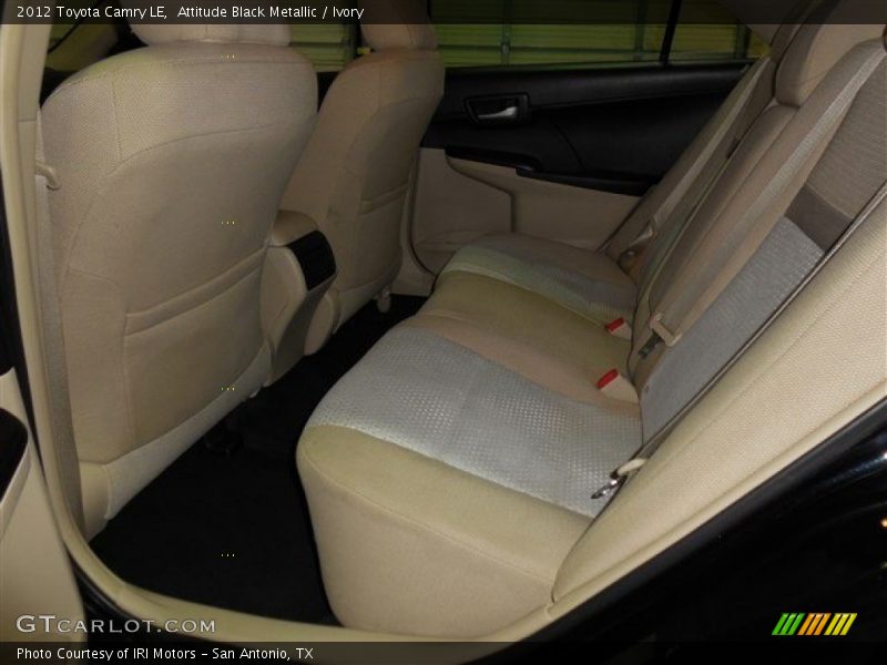 Attitude Black Metallic / Ivory 2012 Toyota Camry LE