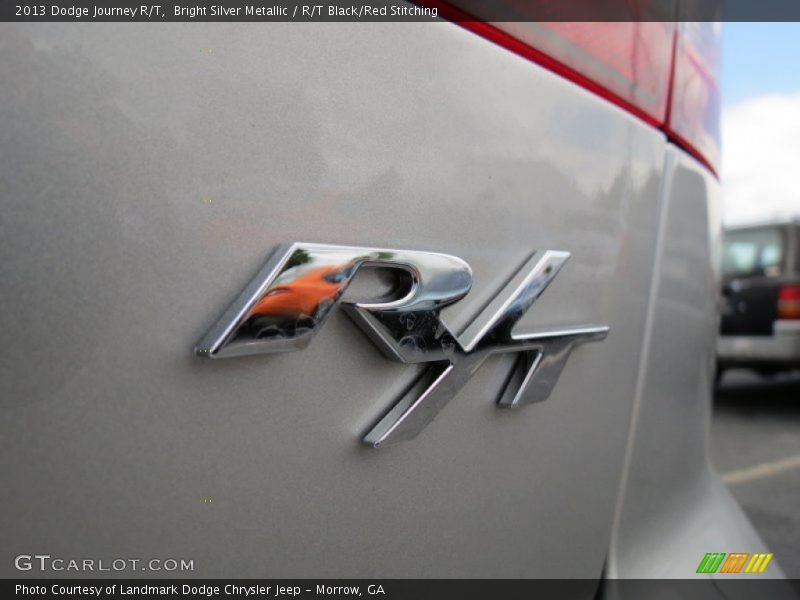 Bright Silver Metallic / R/T Black/Red Stitching 2013 Dodge Journey R/T