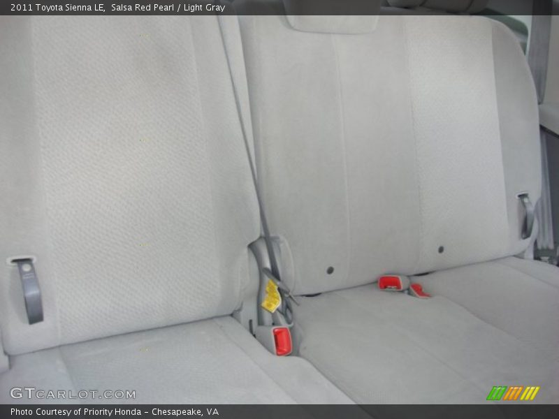 Salsa Red Pearl / Light Gray 2011 Toyota Sienna LE
