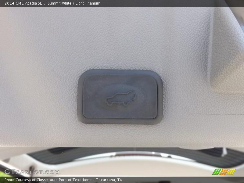 Summit White / Light Titanium 2014 GMC Acadia SLT