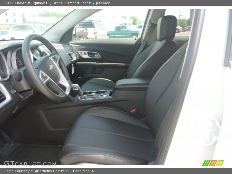 White Diamond Tricoat / Jet Black 2013 Chevrolet Equinox LT