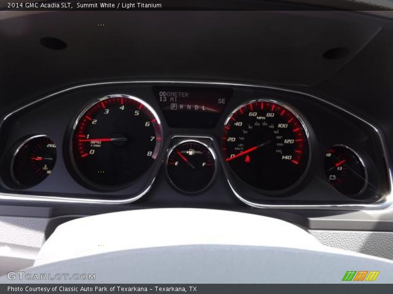  2014 Acadia SLT SLT Gauges
