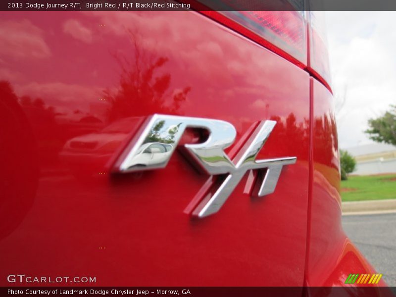 Bright Red / R/T Black/Red Stitching 2013 Dodge Journey R/T