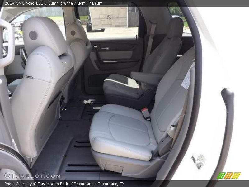 Rear Seat of 2014 Acadia SLT