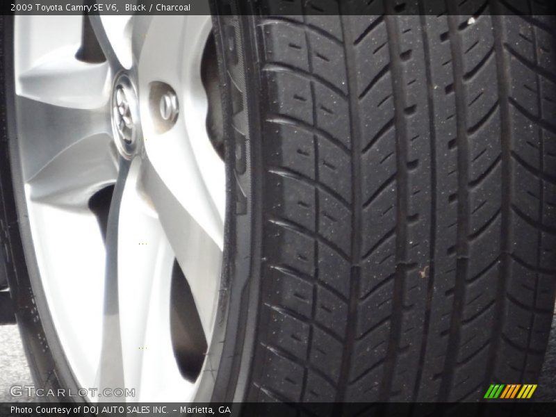 Black / Charcoal 2009 Toyota Camry SE V6