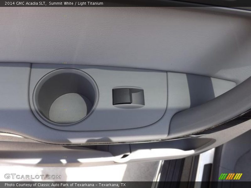 Summit White / Light Titanium 2014 GMC Acadia SLT