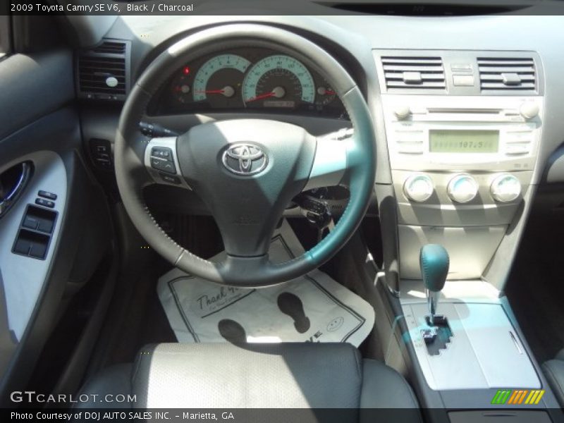 Black / Charcoal 2009 Toyota Camry SE V6