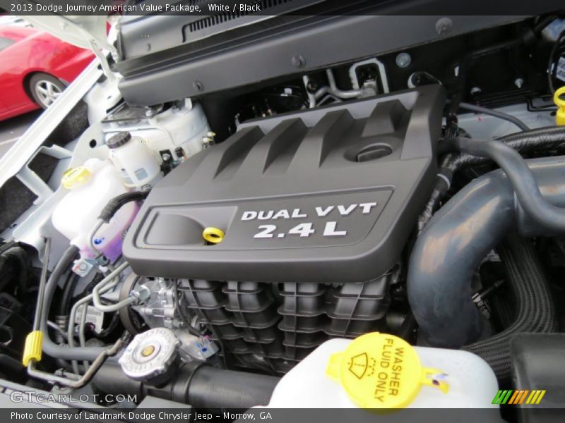 White / Black 2013 Dodge Journey American Value Package