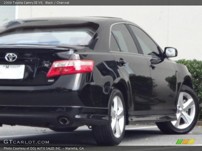 Black / Charcoal 2009 Toyota Camry SE V6