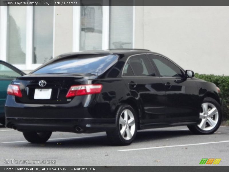 Black / Charcoal 2009 Toyota Camry SE V6