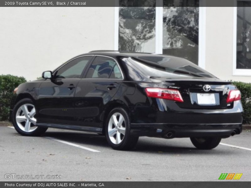Black / Charcoal 2009 Toyota Camry SE V6