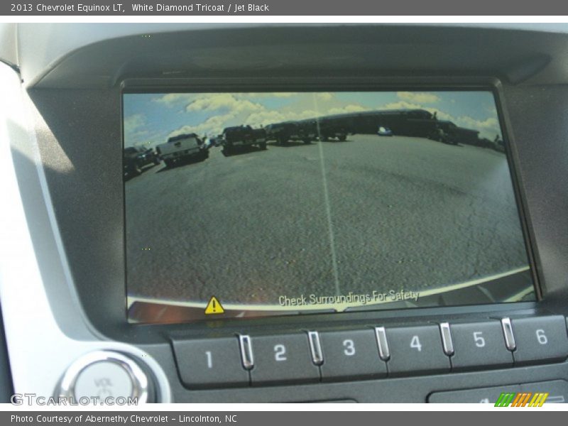 White Diamond Tricoat / Jet Black 2013 Chevrolet Equinox LT
