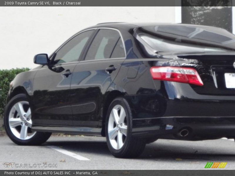 Black / Charcoal 2009 Toyota Camry SE V6