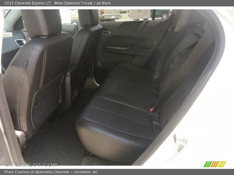 White Diamond Tricoat / Jet Black 2013 Chevrolet Equinox LT