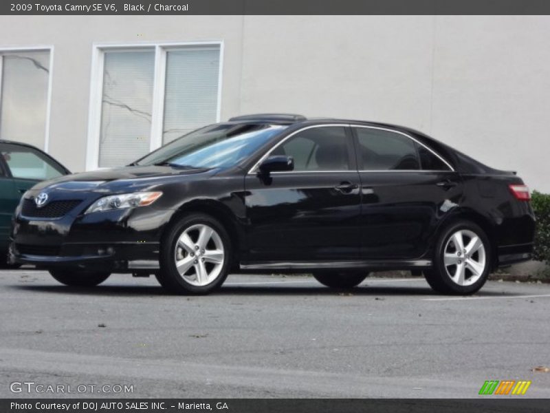 Black / Charcoal 2009 Toyota Camry SE V6