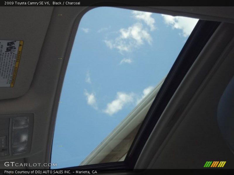 Black / Charcoal 2009 Toyota Camry SE V6