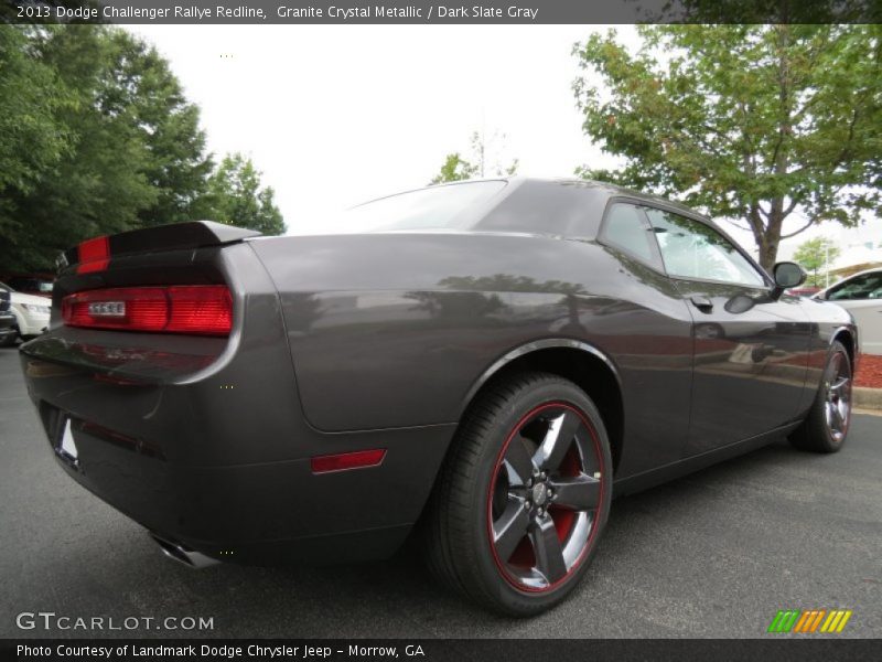 Granite Crystal Metallic / Dark Slate Gray 2013 Dodge Challenger Rallye Redline