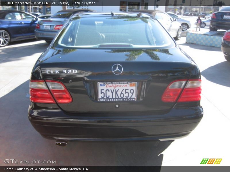 Black / Oyster 2001 Mercedes-Benz CLK 320 Coupe