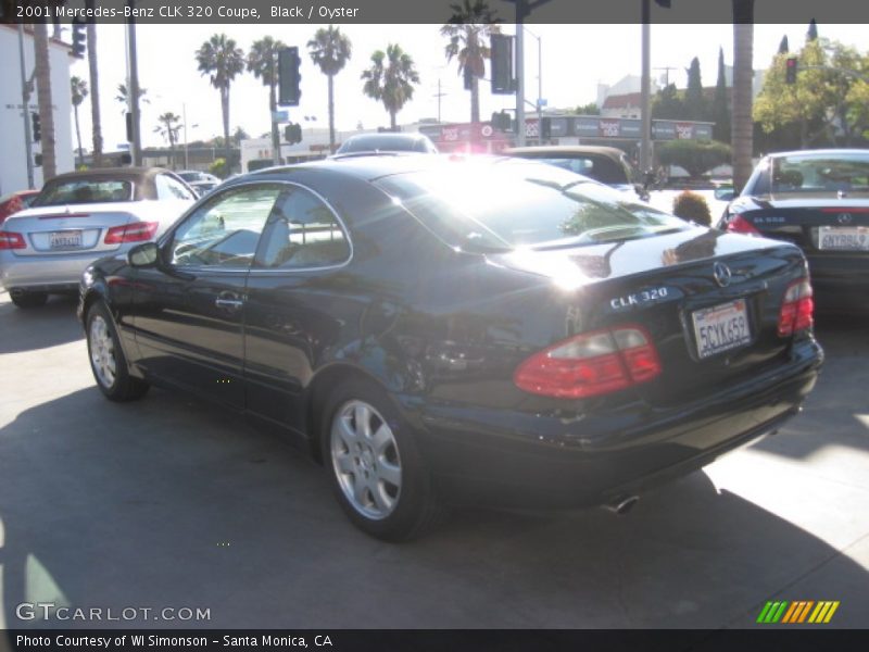 Black / Oyster 2001 Mercedes-Benz CLK 320 Coupe