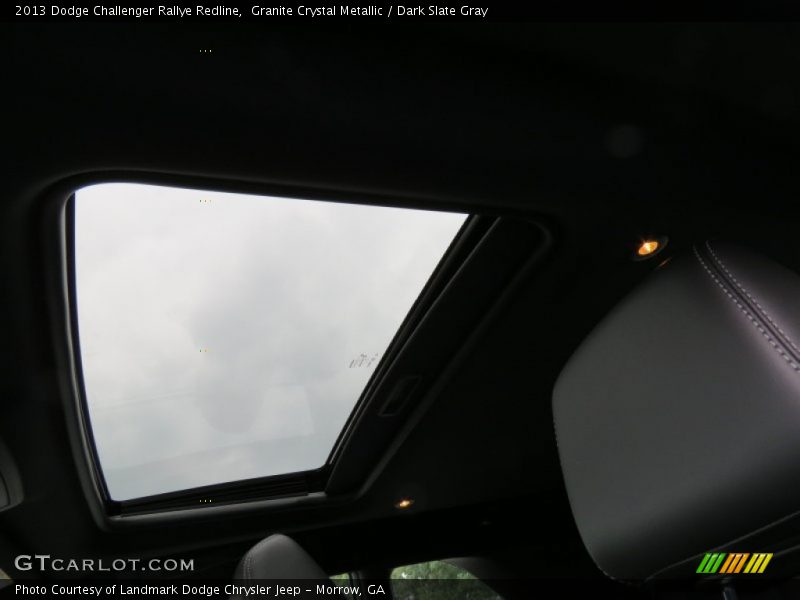 Granite Crystal Metallic / Dark Slate Gray 2013 Dodge Challenger Rallye Redline