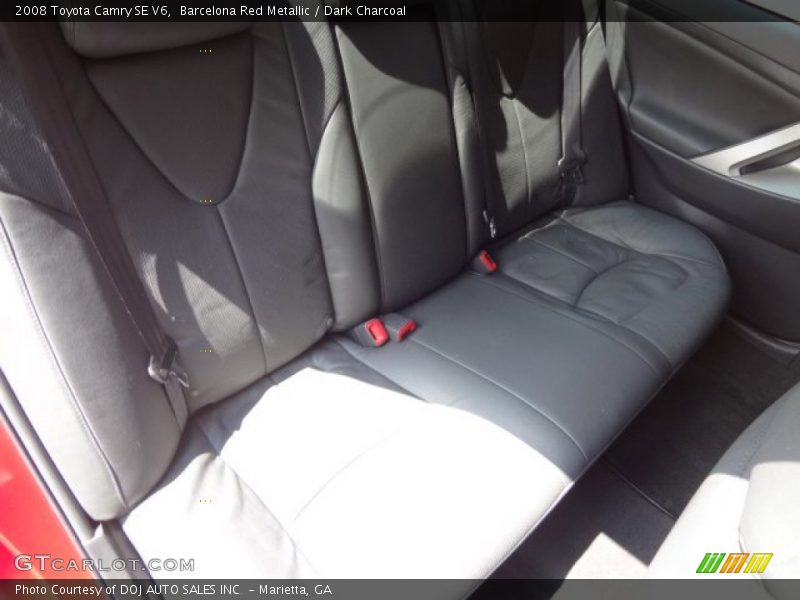 Barcelona Red Metallic / Dark Charcoal 2008 Toyota Camry SE V6