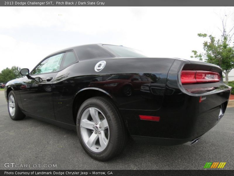 Pitch Black / Dark Slate Gray 2013 Dodge Challenger SXT