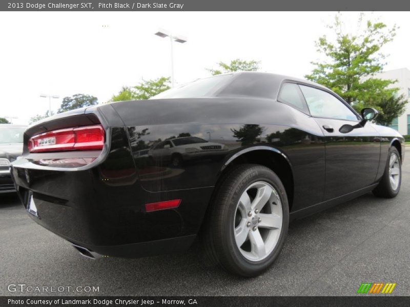 Pitch Black / Dark Slate Gray 2013 Dodge Challenger SXT