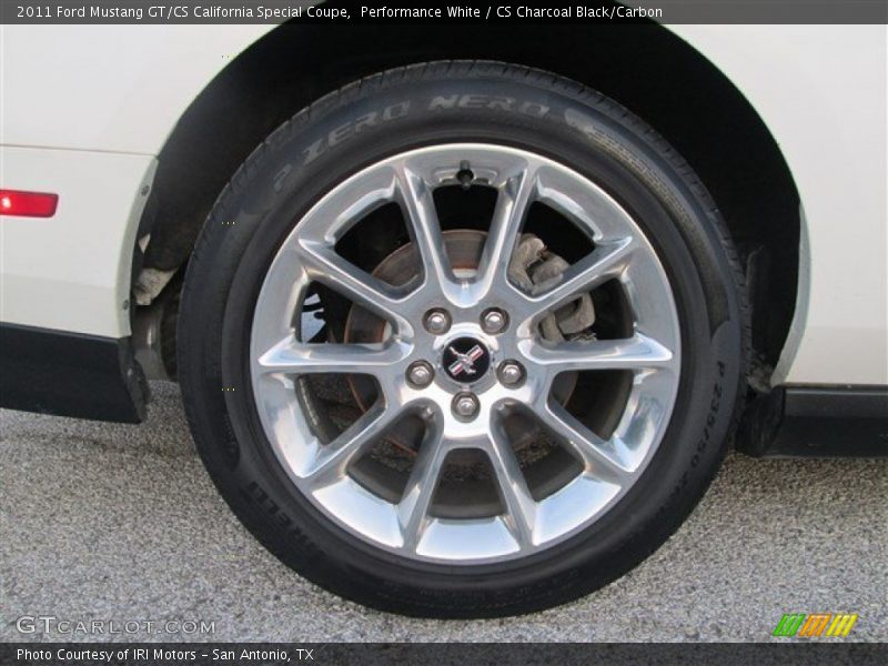 Performance White / CS Charcoal Black/Carbon 2011 Ford Mustang GT/CS California Special Coupe