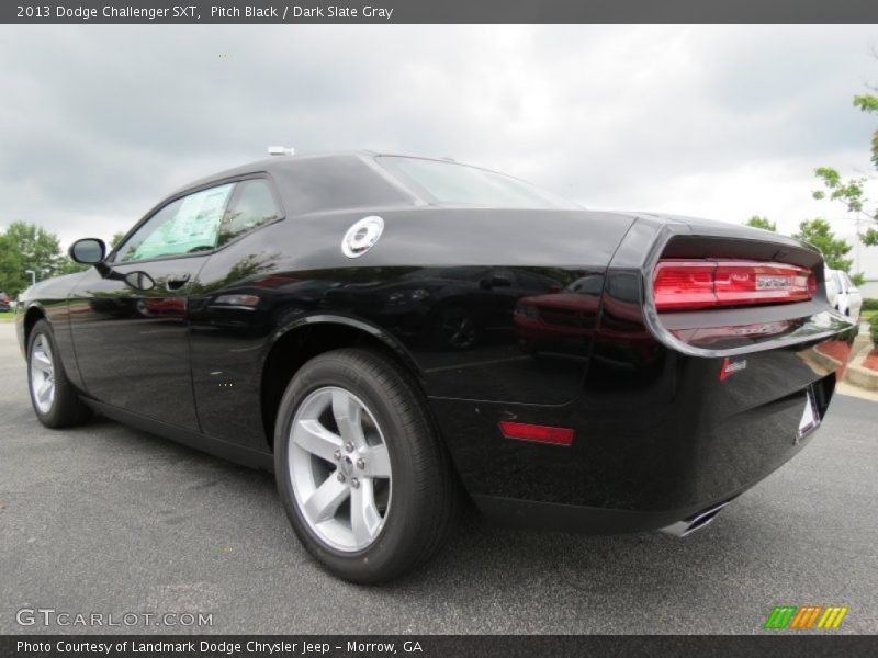 Pitch Black / Dark Slate Gray 2013 Dodge Challenger SXT