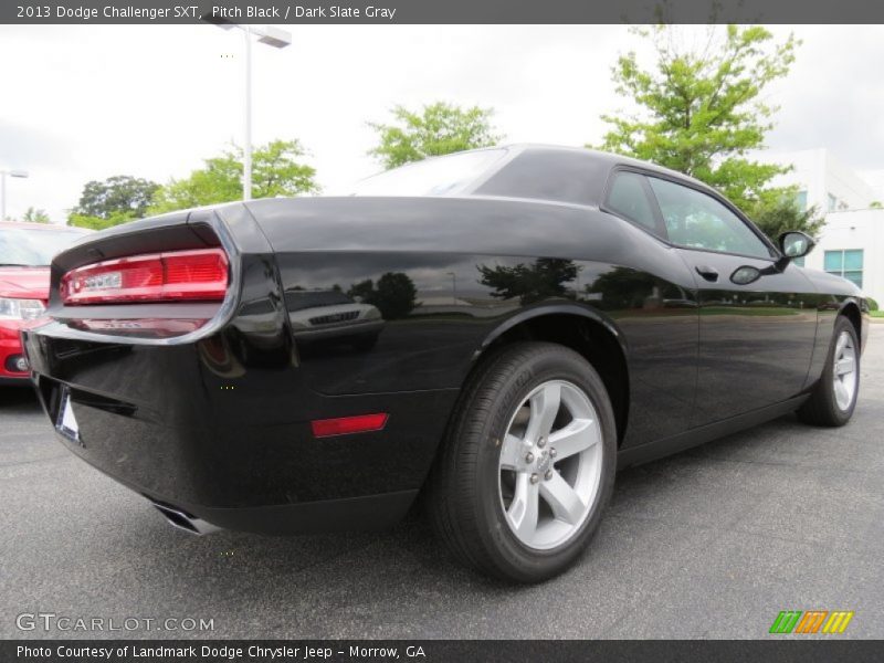 Pitch Black / Dark Slate Gray 2013 Dodge Challenger SXT
