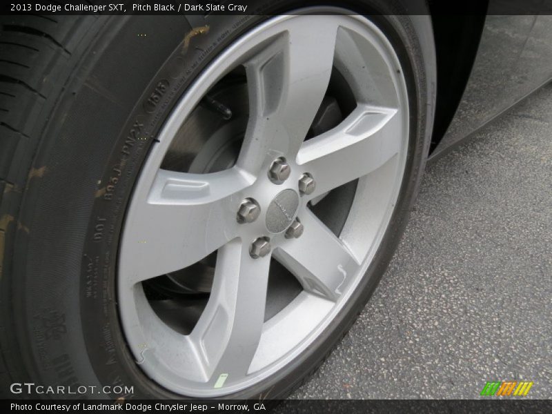 Pitch Black / Dark Slate Gray 2013 Dodge Challenger SXT