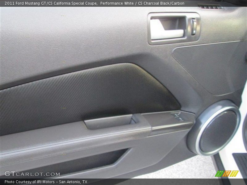 Performance White / CS Charcoal Black/Carbon 2011 Ford Mustang GT/CS California Special Coupe