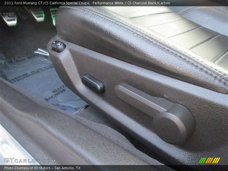 Performance White / CS Charcoal Black/Carbon 2011 Ford Mustang GT/CS California Special Coupe