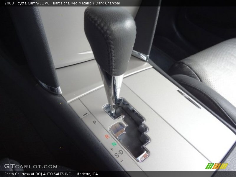 Barcelona Red Metallic / Dark Charcoal 2008 Toyota Camry SE V6