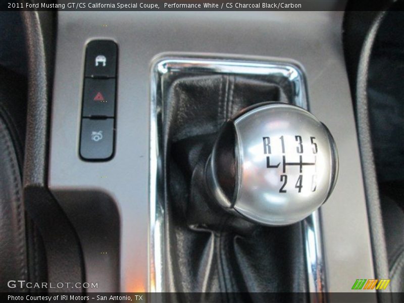 Performance White / CS Charcoal Black/Carbon 2011 Ford Mustang GT/CS California Special Coupe