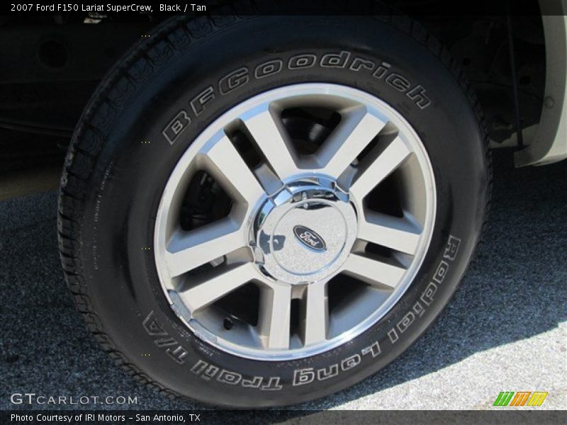 Black / Tan 2007 Ford F150 Lariat SuperCrew
