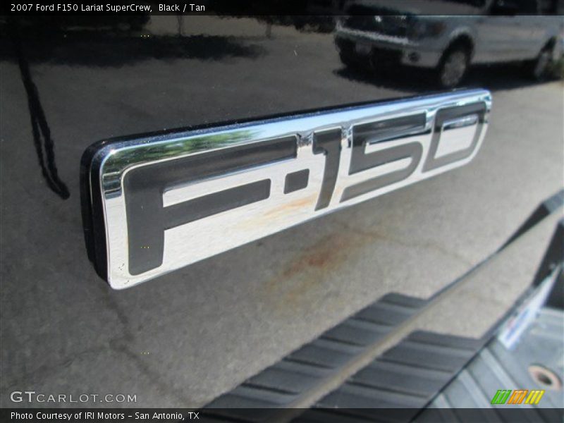 Black / Tan 2007 Ford F150 Lariat SuperCrew
