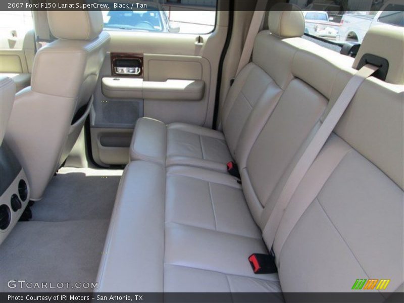 Black / Tan 2007 Ford F150 Lariat SuperCrew