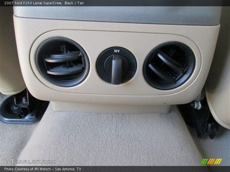 Black / Tan 2007 Ford F150 Lariat SuperCrew