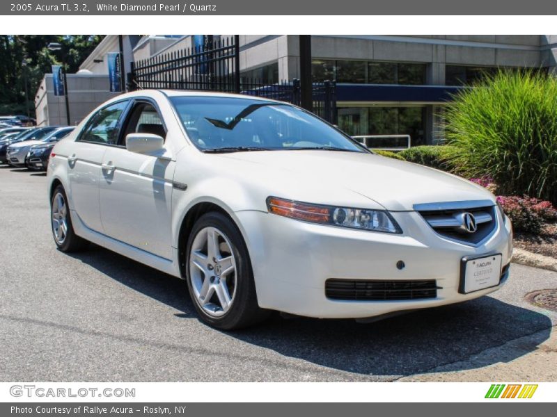 White Diamond Pearl / Quartz 2005 Acura TL 3.2