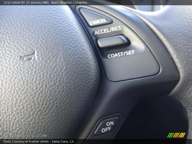 Black Obsidian / Graphite 2010 Infiniti EX 35 Journey AWD