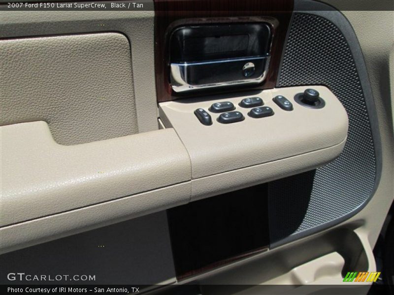 Black / Tan 2007 Ford F150 Lariat SuperCrew