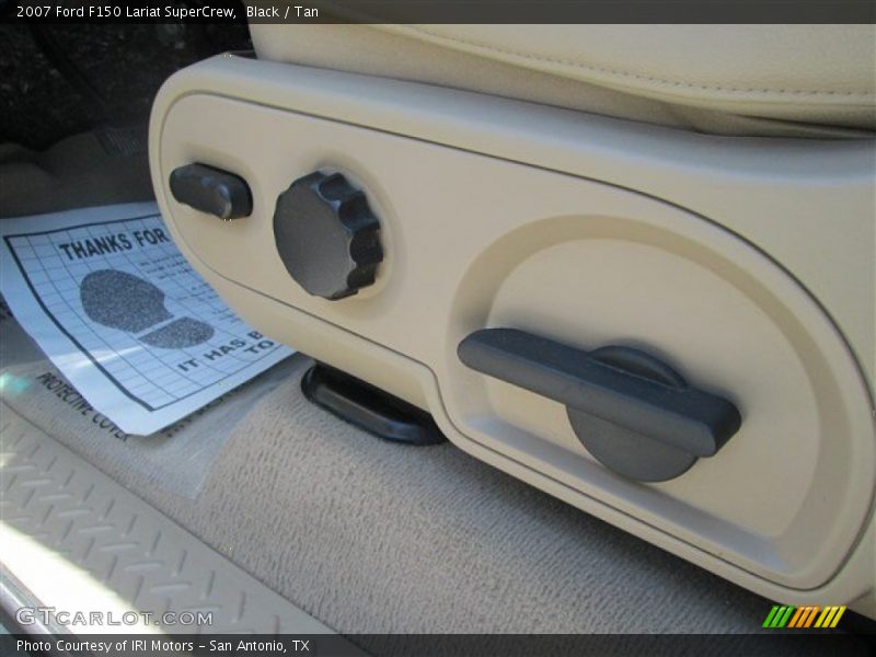 Black / Tan 2007 Ford F150 Lariat SuperCrew