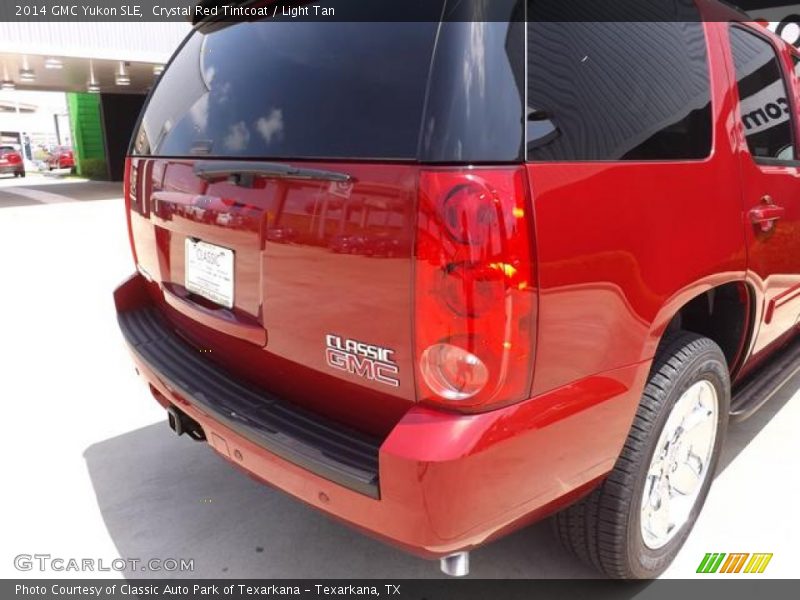 Crystal Red Tintcoat / Light Tan 2014 GMC Yukon SLE