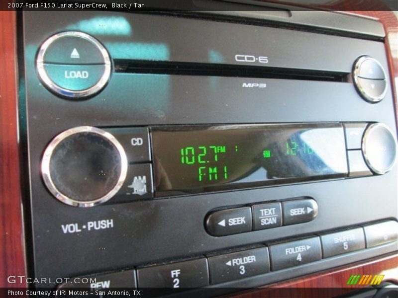 Black / Tan 2007 Ford F150 Lariat SuperCrew