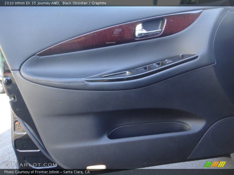Black Obsidian / Graphite 2010 Infiniti EX 35 Journey AWD
