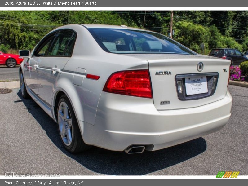 White Diamond Pearl / Quartz 2005 Acura TL 3.2