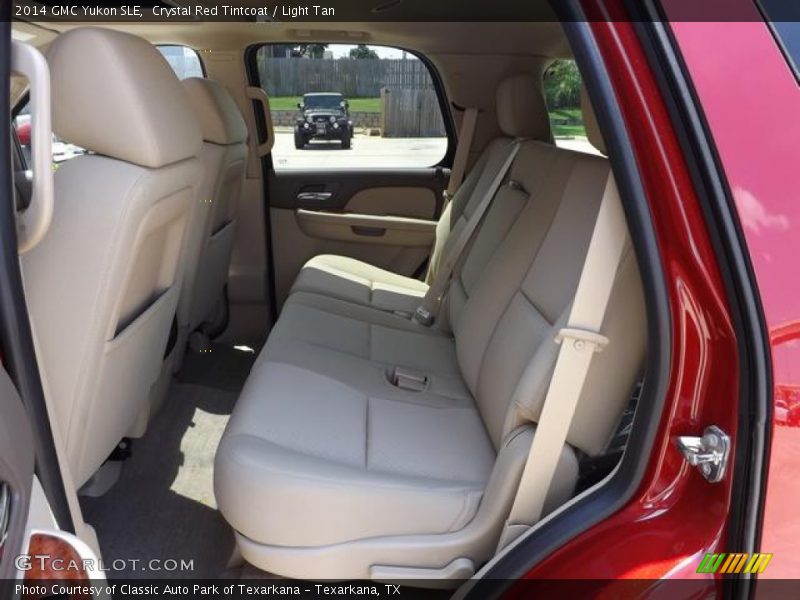 Rear Seat of 2014 Yukon SLE