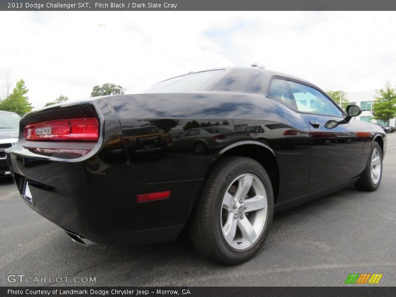 Pitch Black / Dark Slate Gray 2013 Dodge Challenger SXT