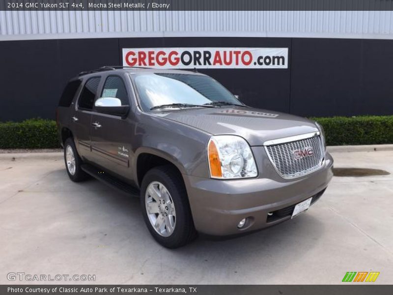 Mocha Steel Metallic / Ebony 2014 GMC Yukon SLT 4x4